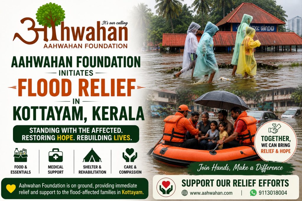 Aahwahan Foundation supporting flood-affected families