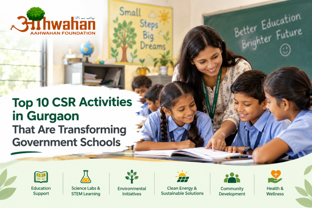 CSR Activities Transforming Gurgaon Schools